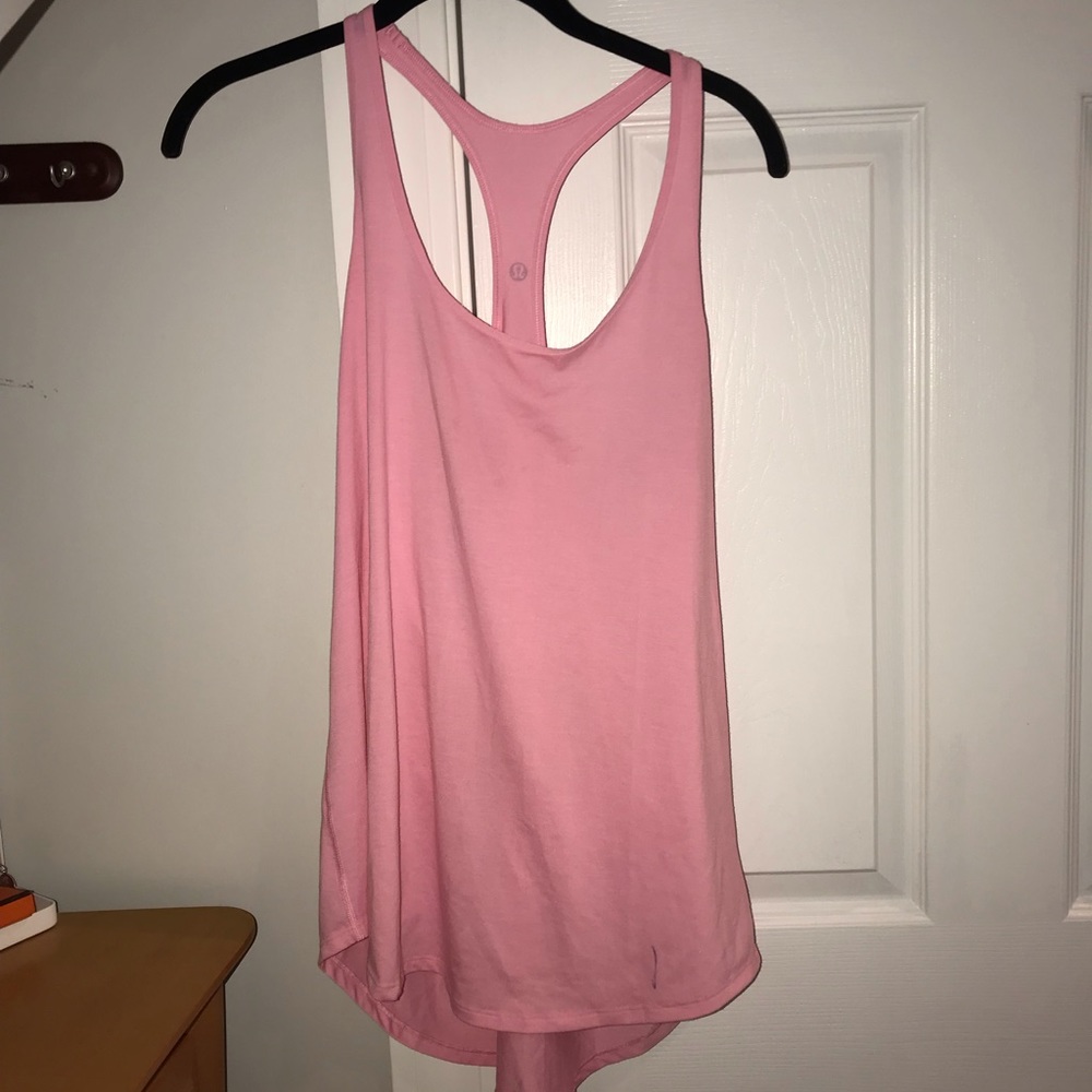 LULULEMON Pink Workout Tank Top